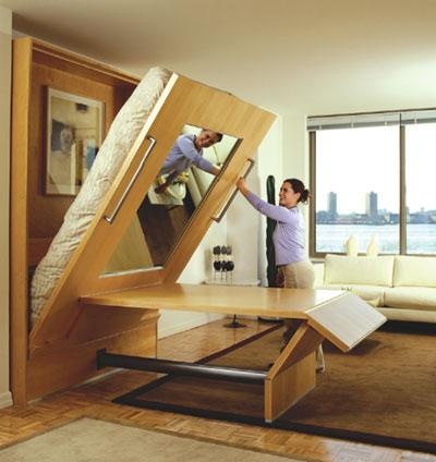 Dual Function Murphy Beds for Tiny Homes - Tiny House Pins