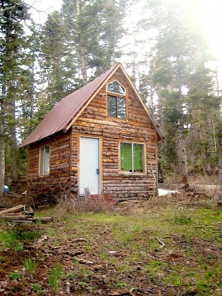 Small Log Cabins with Lofts