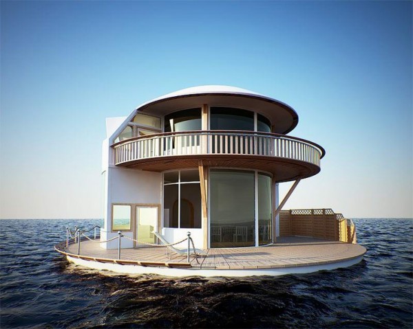 Floating Circular Small House