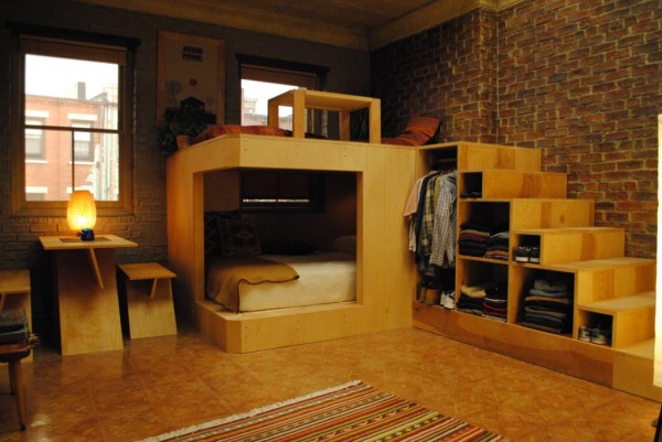 Bunk Beds of the Future: It Really Ties the Room Together | Tiny House 