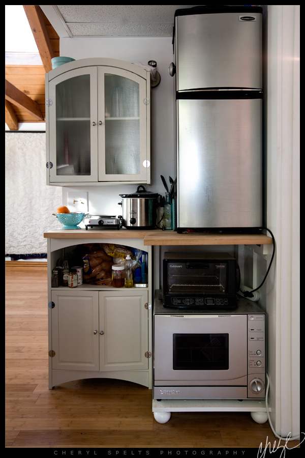 DIY Tiny Kitchen in a Studio