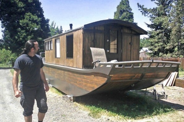 Shantyboat Tiny House