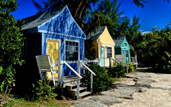 Colorful Beach Cottages
