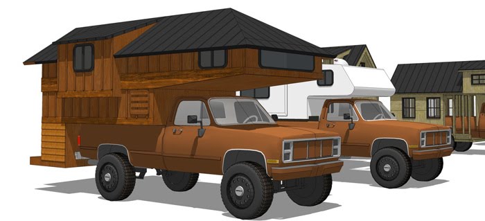 Truck Camper Tiny House - Tiny House Pins