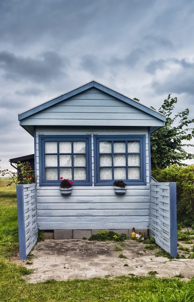 Small cottage near the seaside, Denmark