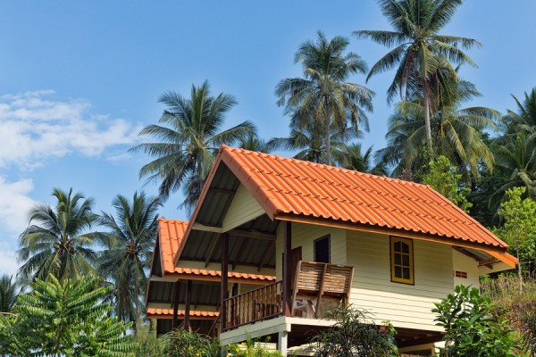 beautiful bungalow resort in jungle, Koh Chang, Thailand