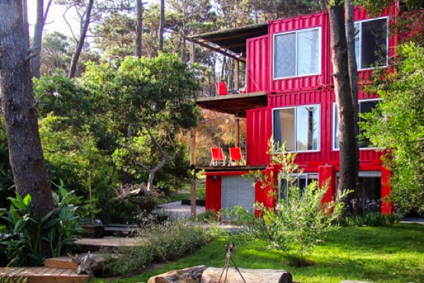 Eco Stacked Shipping Container Apartments in Uruguay-09