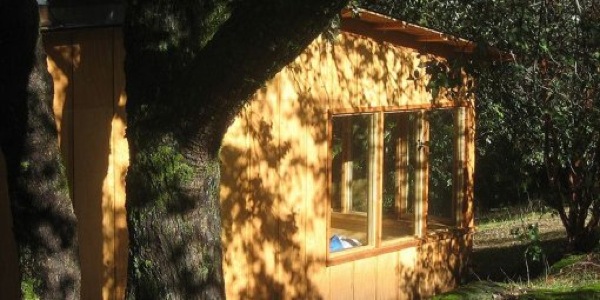 Rustic yet Modern Yosemite Micro Cabin with Deck-04